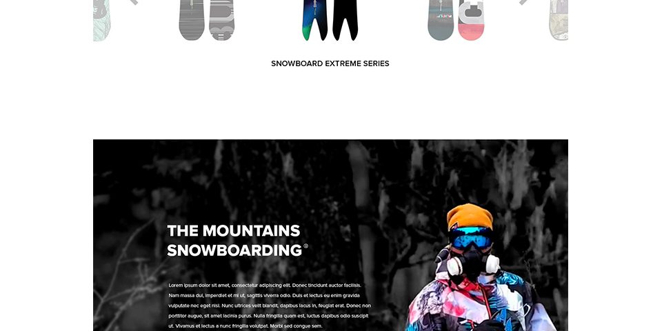 snowboarding site