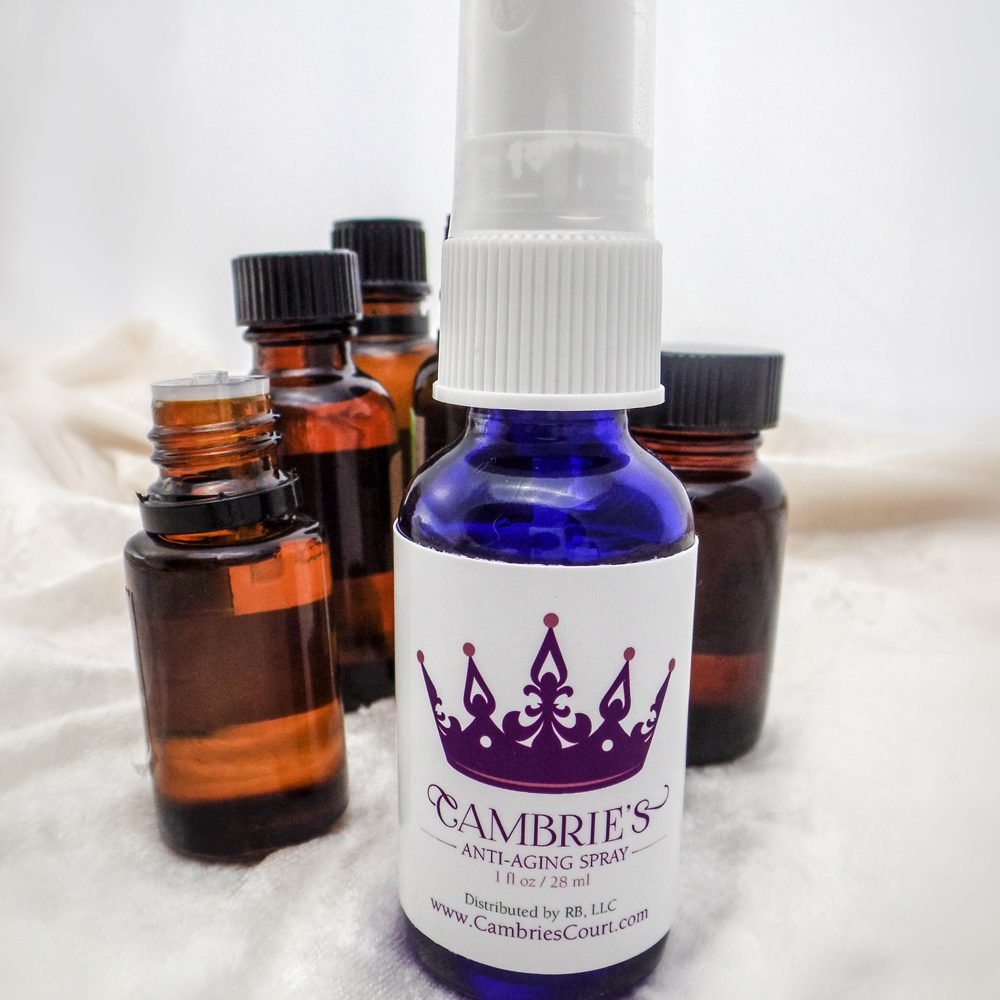 Cambries Anti-Aging Spray Label